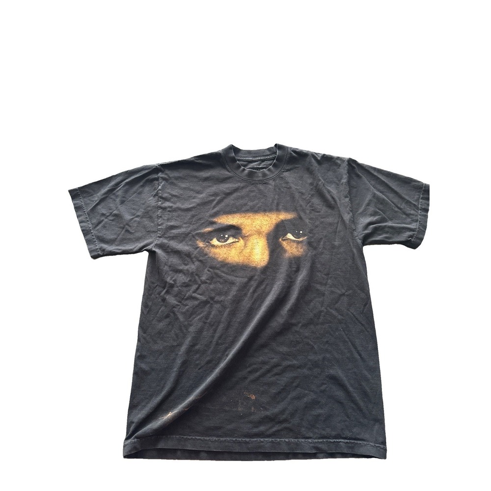 Drake Oficial it's all a blur tour "drake face" Size Medium black t-shirt